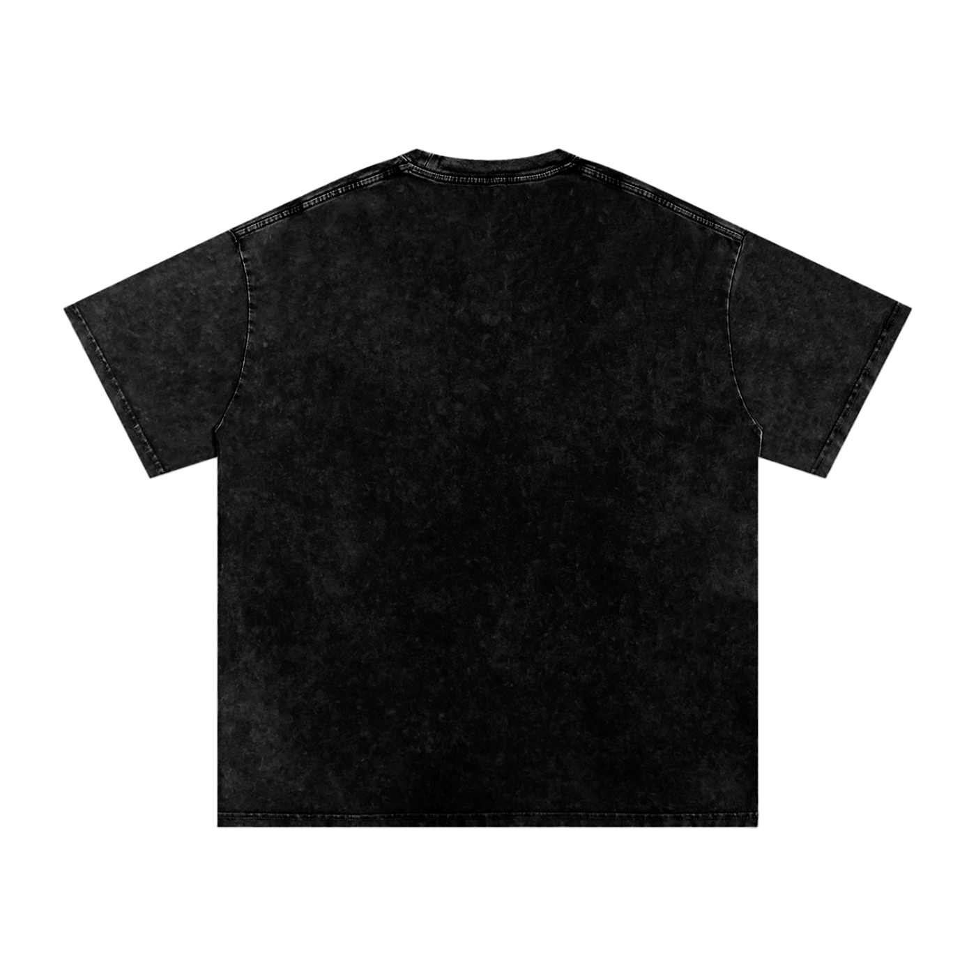 Sybau Black T-Shirt (Acid Wash)