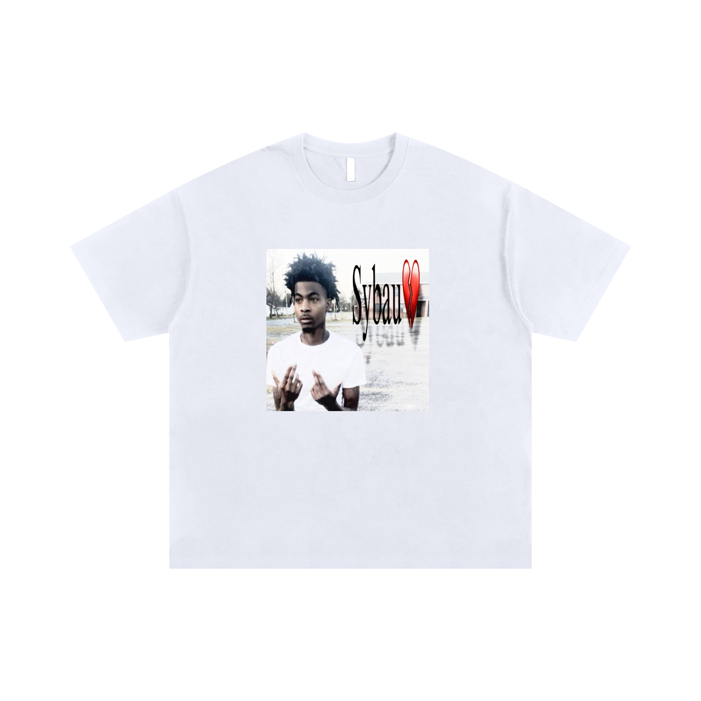 Sybau White T-shirt